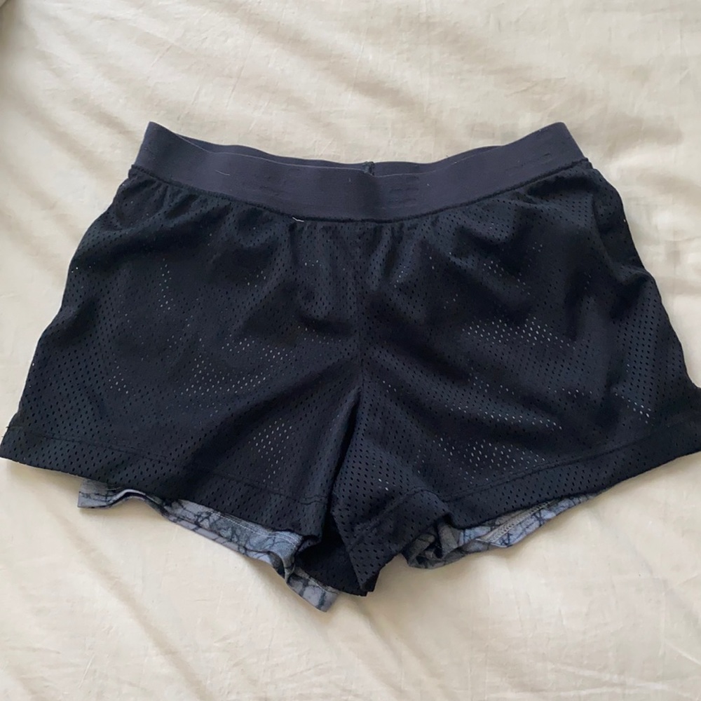 Athletic black shorts